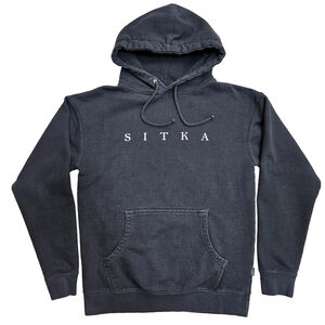Sitka Foundation Pullover Hoody Mens Black Sweatshirt Hunting SEE MEAUSREMENTS